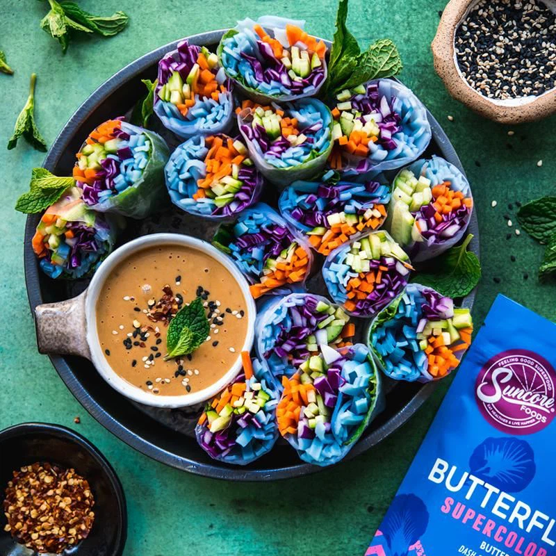 Blue Butterfly Pea Flower Powder food Blue Butterfly Pea Flower Powder food
