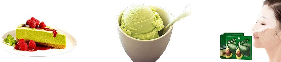 avocado powder application