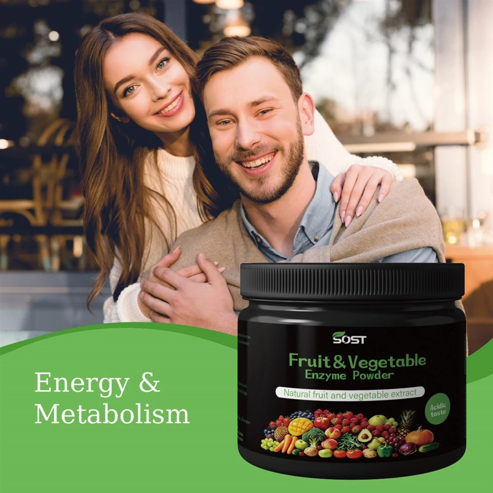 OEM Fruit & Vegetable Enzyme Powder Acidic Flavor