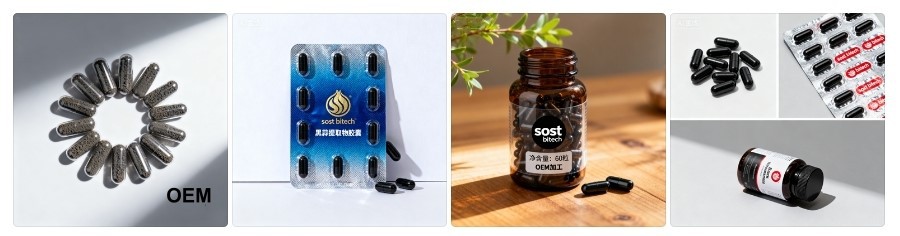 OEM Black Garlic Extract Capsules OEM Black Garlic Extract Capsules