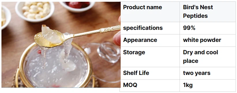 Bird's Nest Peptide Powder factory Bird's Nest Peptide Powder factory
