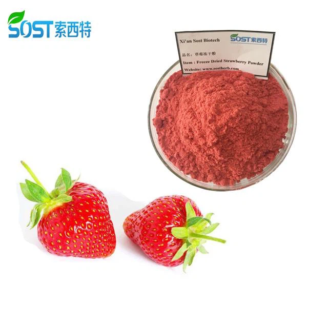 Freeze Dried Strawberry Fruit Powder